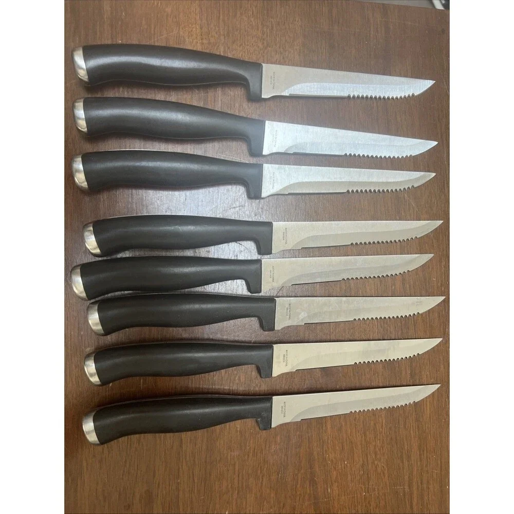 Calphalon Contemporary Cutlery Knives Knife Set Piece Stainless Steel With Block